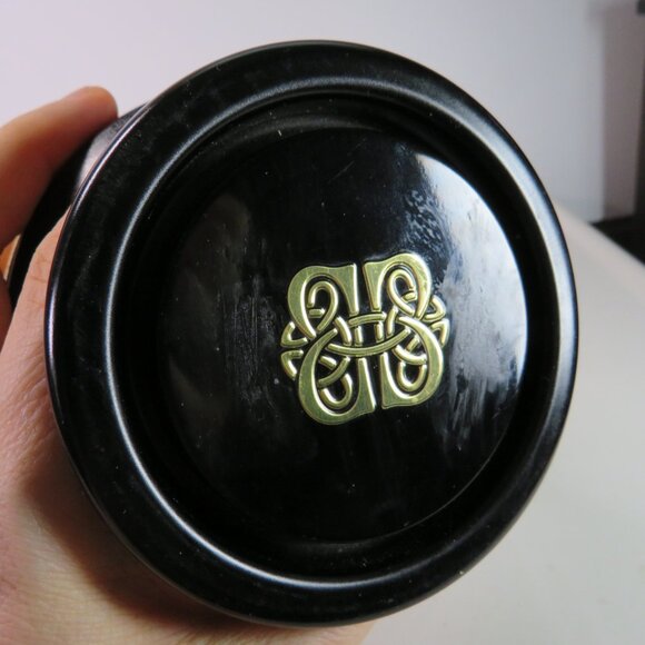 Bailey's Irish Milk Can Chun metal tin Farmhouse metallic gold black top - Picture 9 of 11